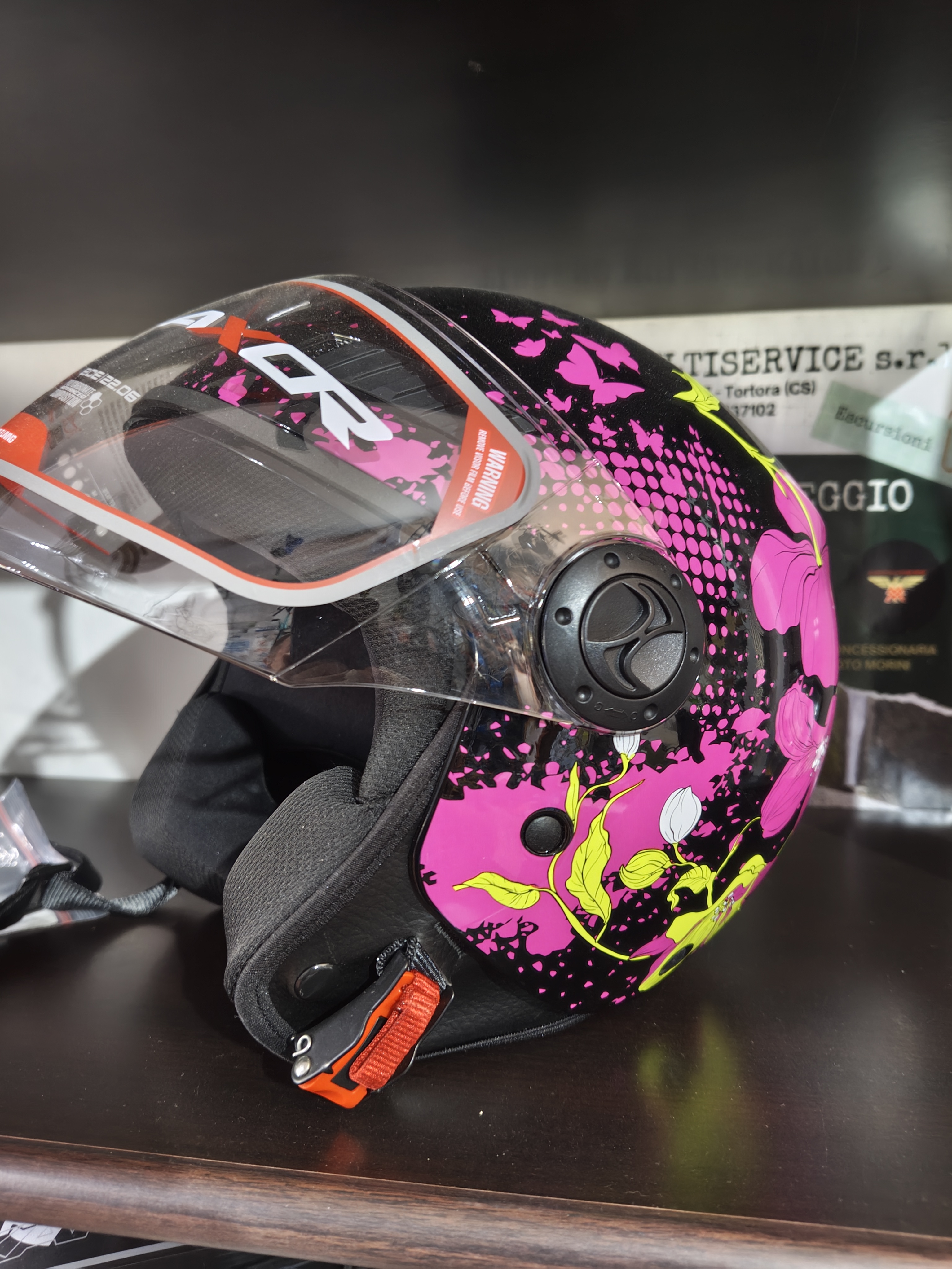 Casco Axor Flower Kids Black
